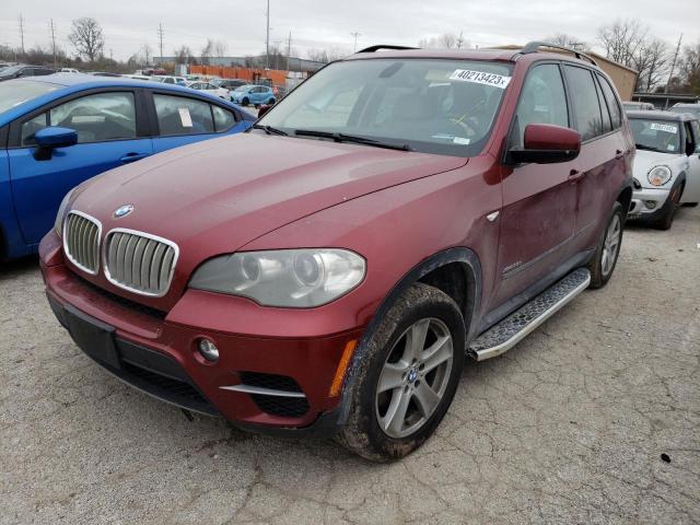 5UXZW0C56BL662646 - 2011 BMW X5 XDRIVE35D BURGUNDY photo 1