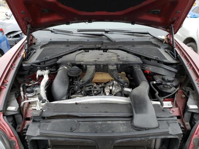5UXZW0C56BL662646 - 2011 BMW X5 XDRIVE35D BURGUNDY photo 12