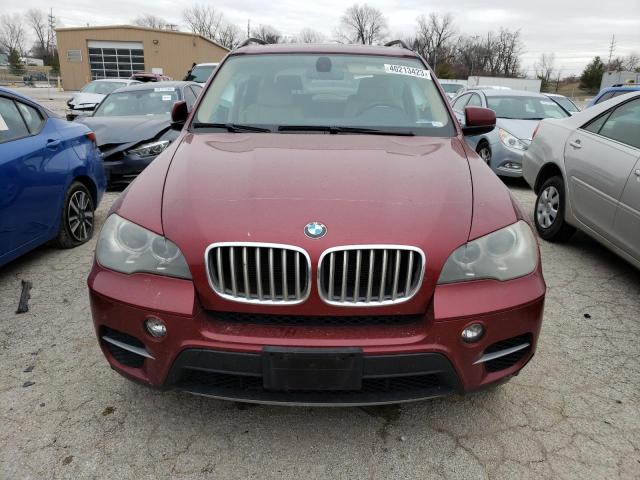 5UXZW0C56BL662646 - 2011 BMW X5 XDRIVE35D BURGUNDY photo 5