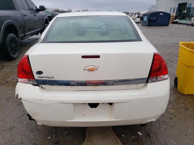 2G1WS581869398872 - 2006 CHEVROLET IMPALA POLICE WHITE photo 6