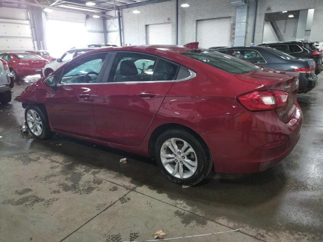 1G1BE5SM9K7142177 - 2019 CHEVROLET CRUZE LT BURGUNDY photo 2