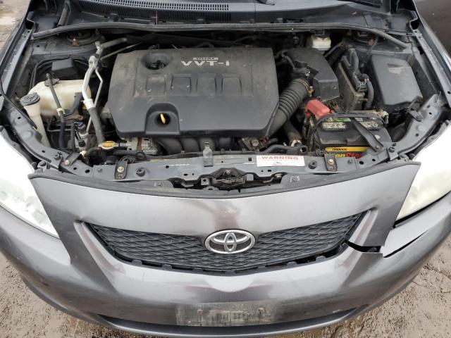 2T1BU40E79C179186 - 2009 TOYOTA COROLLA LE BASE GRAY photo 11