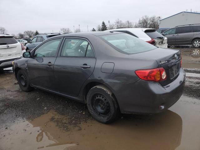2T1BU40E79C179186 - 2009 TOYOTA COROLLA LE BASE GRAY photo 2