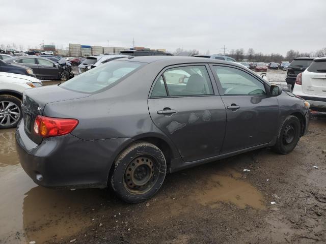 2T1BU40E79C179186 - 2009 TOYOTA COROLLA LE BASE GRAY photo 3