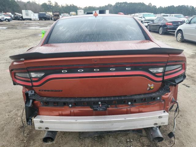 2C3CDXGJ0NH187451 - 2022 DODGE CHARGER SCAT PACK ORANGE photo 6