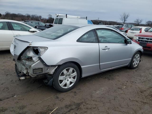 2HGFG12696H516523 - 2006 HONDA CIVIC LX SILVER photo 3