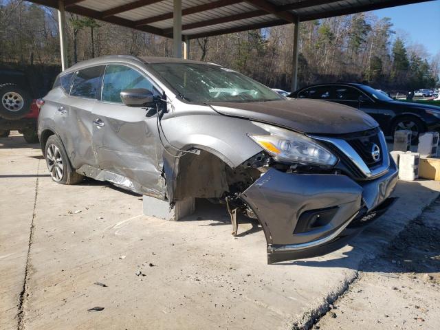 5N1AZ2MG3HN101749 - 2017 NISSAN MURANO S GRAY photo 4