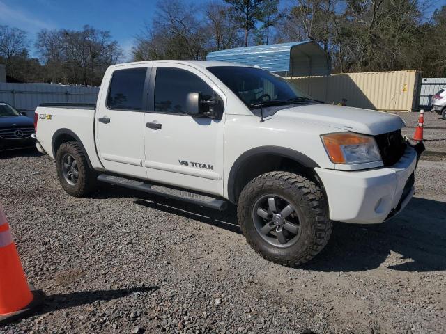 1N6BA0EC5DN309221 - 2013 NISSAN TITAN S WHITE photo 4