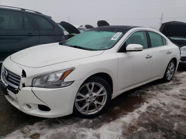 1N4AA5AP6CC815564 - 2012 NISSAN MAXIMA S WHITE photo 1