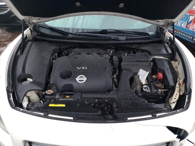 1N4AA5AP6CC815564 - 2012 NISSAN MAXIMA S WHITE photo 11