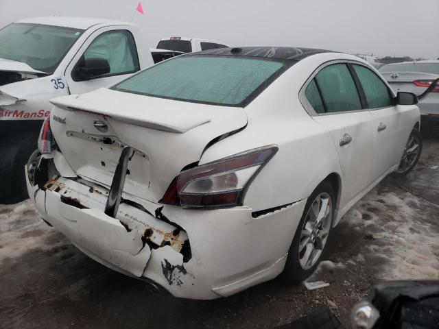 1N4AA5AP6CC815564 - 2012 NISSAN MAXIMA S WHITE photo 3