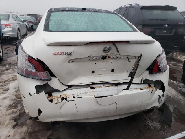 1N4AA5AP6CC815564 - 2012 NISSAN MAXIMA S WHITE photo 6