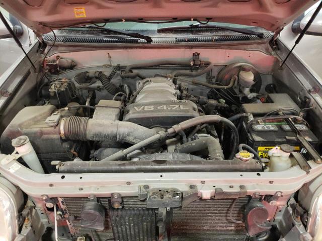 5TBBT441X3S432678 - 2003 TOYOTA TUNDRA ACCESS CAB SR5 SILVER photo 11