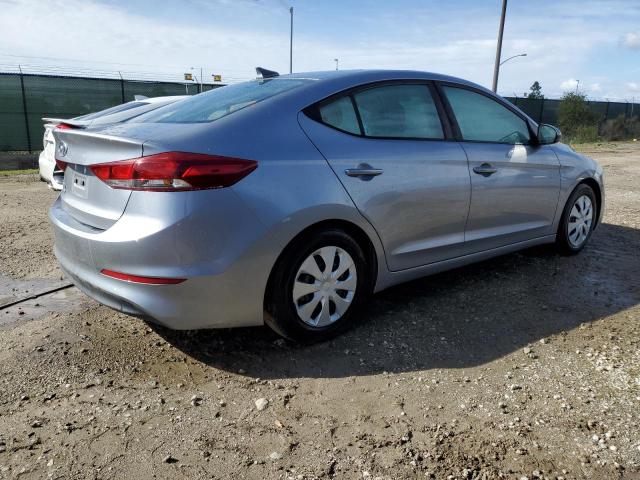 5NPD74LF8HH112225 - 2017 HYUNDAI ELANTRA SE GRAY photo 3