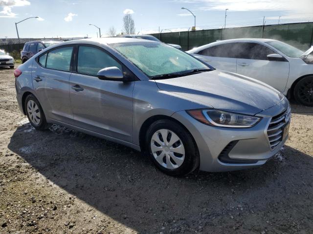 5NPD74LF8HH112225 - 2017 HYUNDAI ELANTRA SE GRAY photo 4