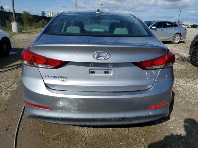 5NPD74LF8HH112225 - 2017 HYUNDAI ELANTRA SE GRAY photo 6