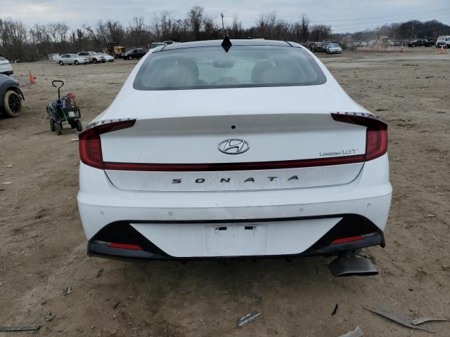 5NPEH4J26LH028110 - 2020 HYUNDAI SONATA LIMITED WHITE photo 6