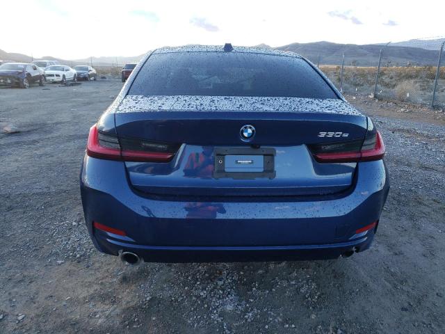 3MW39FF06P8D06551 - 2023 BMW 330E BLUE photo 6