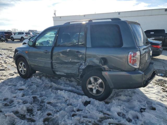 5FNYF18678B026186 - 2008 HONDA PILOT EXL GRAY photo 2