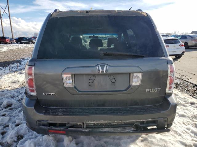 5FNYF18678B026186 - 2008 HONDA PILOT EXL GRAY photo 6