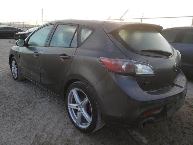 JM1BL1L79C1673527 - 2012 MAZDA 3 I GRAY photo 2