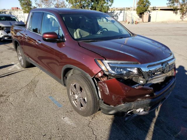 5FPYK3F7XLB014875 - 2020 HONDA RIDGELINE RTL BURGUNDY photo 4