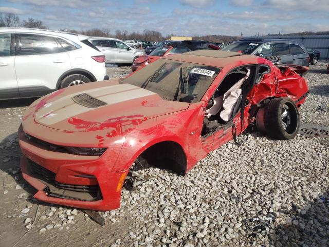 1G1FF1R77N0130162 - 2022 CHEVROLET CAMARO LT1 RED photo 1