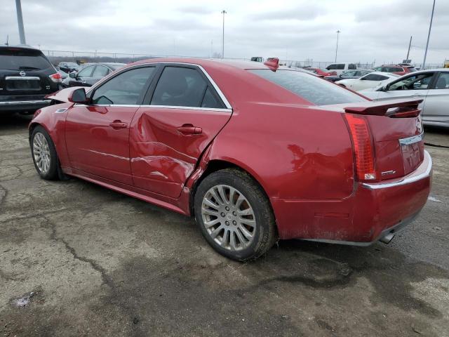 1G6DL5EV3A0148657 - 2010 CADILLAC CTS PERFORMANCE COLLECTION RED photo 2