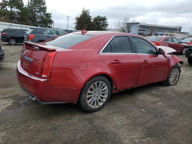 1G6DL5EV3A0148657 - 2010 CADILLAC CTS PERFORMANCE COLLECTION RED photo 3