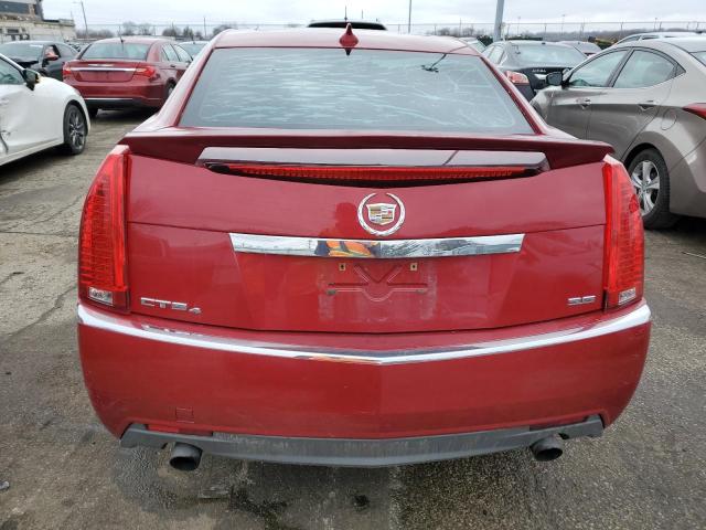 1G6DL5EV3A0148657 - 2010 CADILLAC CTS PERFORMANCE COLLECTION RED photo 6