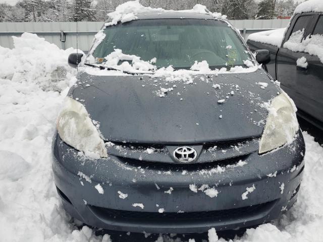 5TDZK23C78S133527 - 2008 TOYOTA SIENNA CE GRAY photo 5