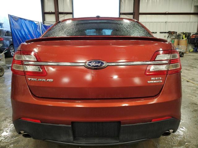 1FAHP2E85EG150070 - 2014 FORD TAURUS SEL RED photo 6