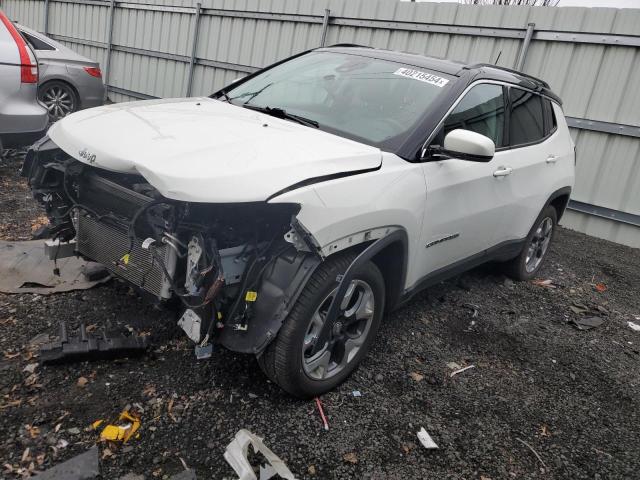 3C4NJDCB2MT568248 - 2021 JEEP COMPASS LIMITED WHITE photo 1