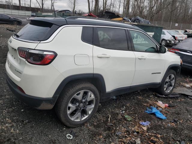 3C4NJDCB2MT568248 - 2021 JEEP COMPASS LIMITED WHITE photo 3