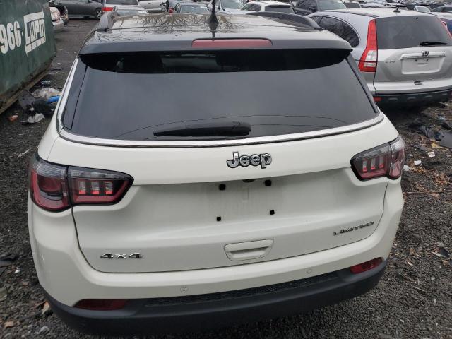 3C4NJDCB2MT568248 - 2021 JEEP COMPASS LIMITED WHITE photo 6