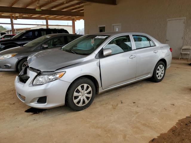 1NXBU4EE1AZ279778 - 2010 TOYOTA COROLLA BASE SILVER photo 1