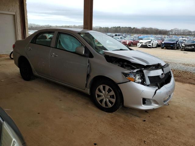1NXBU4EE1AZ279778 - 2010 TOYOTA COROLLA BASE SILVER photo 4
