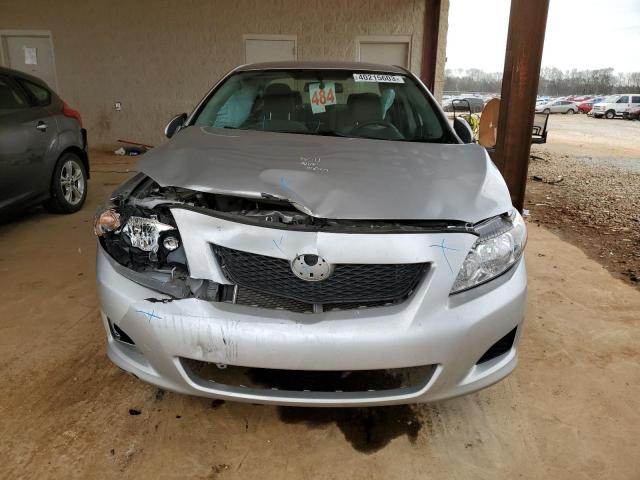 1NXBU4EE1AZ279778 - 2010 TOYOTA COROLLA BASE SILVER photo 5