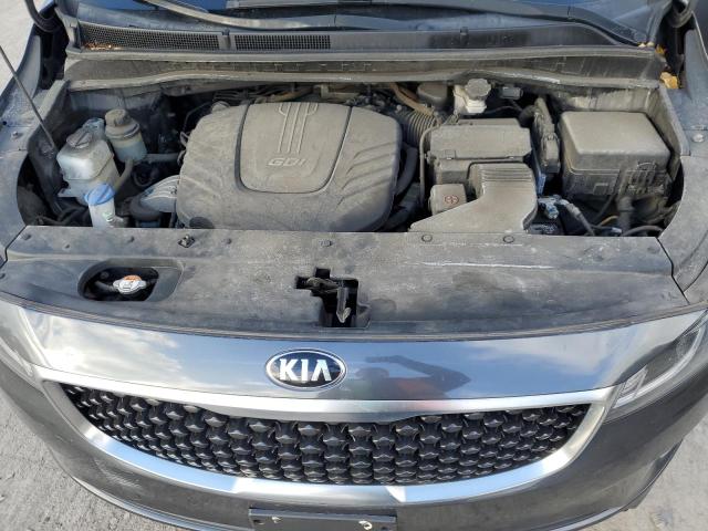 KNDMB5C10G6204429 - 2016 KIA SEDONA LX CHARCOAL photo 12