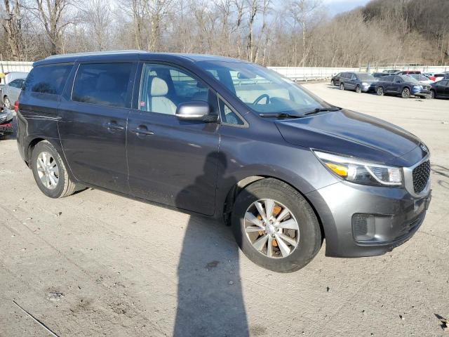 KNDMB5C10G6204429 - 2016 KIA SEDONA LX CHARCOAL photo 4