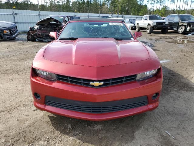 2G1FC3D39E9305462 - 2014 CHEVROLET CAMARO LT RED photo 5