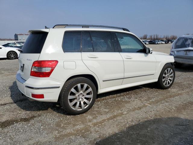 WDCGG8HB3BF582944 - 2011 MERCEDES-BENZ GLK 350 4MATIC WHITE photo 3