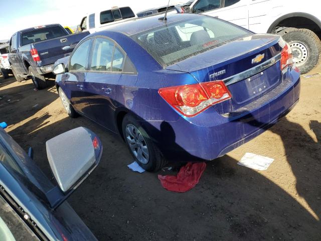 1G1PA5SH7D7271963 - 2013 CHEVROLET CRUZE LS BLUE photo 2