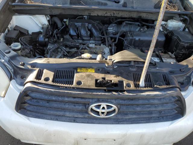 JTEDS41AX82002179 - 2008 TOYOTA HIGHLANDER WHITE photo 11