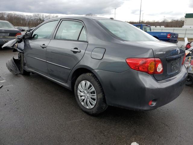 2T1BU4EE6AC521398 - 2010 TOYOTA COROLLA BASE GRAY photo 2