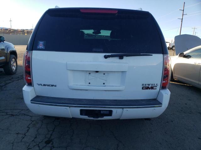 1GKFK63807J341514 - 2007 GMC YUKON DENALI WHITE photo 6