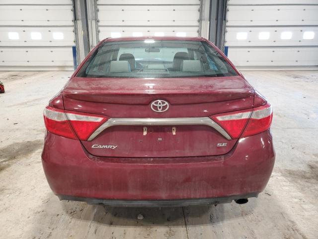 4T1BF1FKXGU518198 - 2016 TOYOTA CAMRY LE RED photo 6