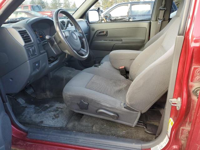 1GCCS136868279110 - 2006 CHEVROLET COLORADO MAROON photo 7