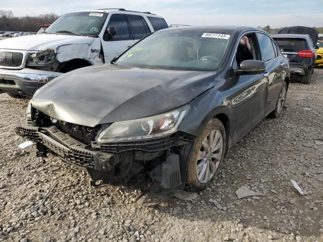 1HGCR3F85DA035149 - 2013 HONDA ACCORD EXL GRAY photo 1