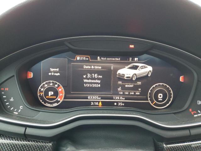 WAUR4AF53JA077491 - 2018 AUDI S5 PRESTIGE 银色 照片 9